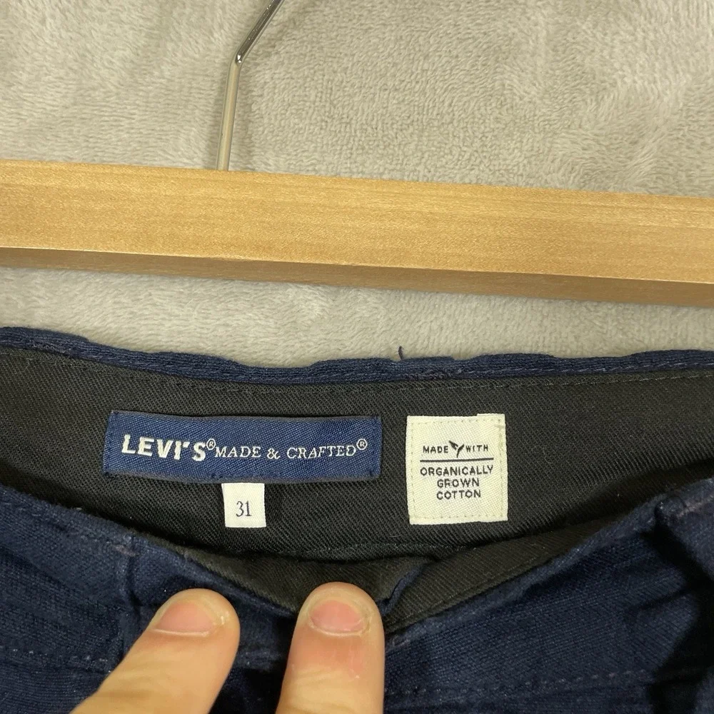 Levis Made & Crafted Loose Trouser Pants 176100002 NAVY BLUE MENS SIZE 31